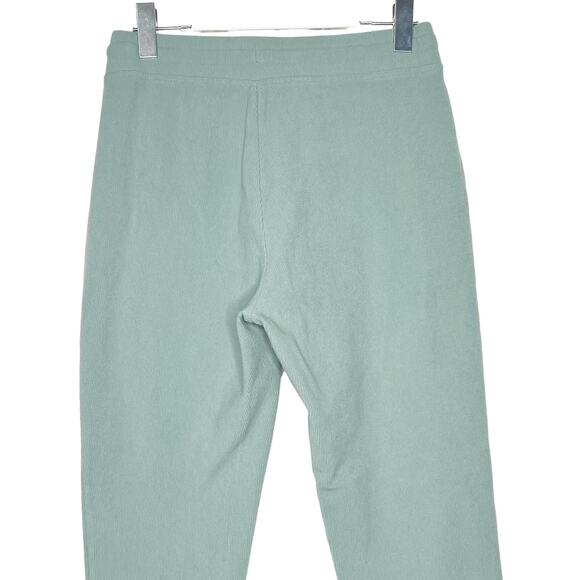 MARC NEW YORK by ANDREW MARC Ribbed Midweight Jogger Pants Mid Rise Green Size M - Picture 9 of 13